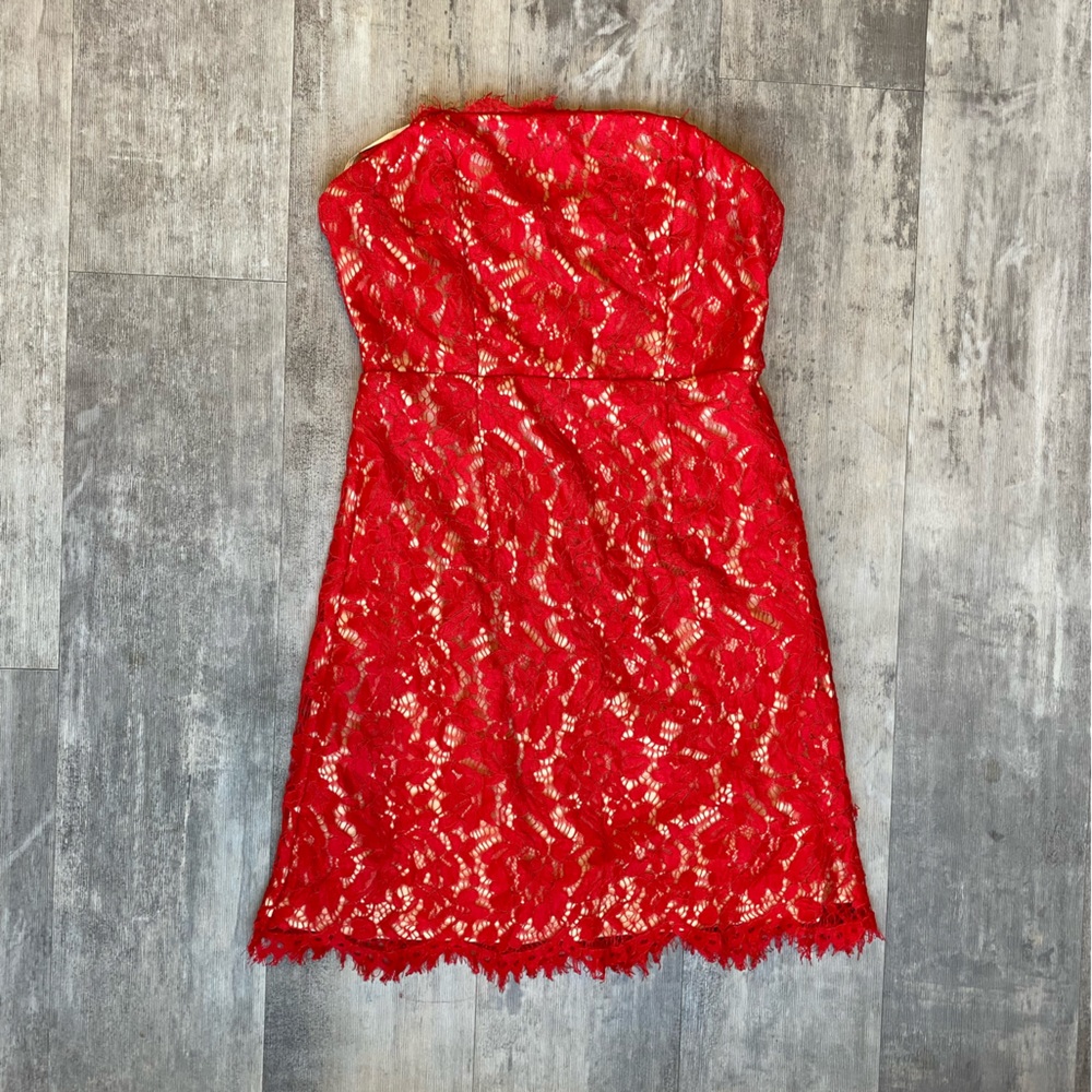 Lulus strapless dress